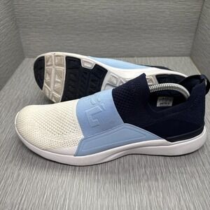 APL TechLoom Bliss Men's Blue White Slip On Running Shoes Athletic Propulsion 11